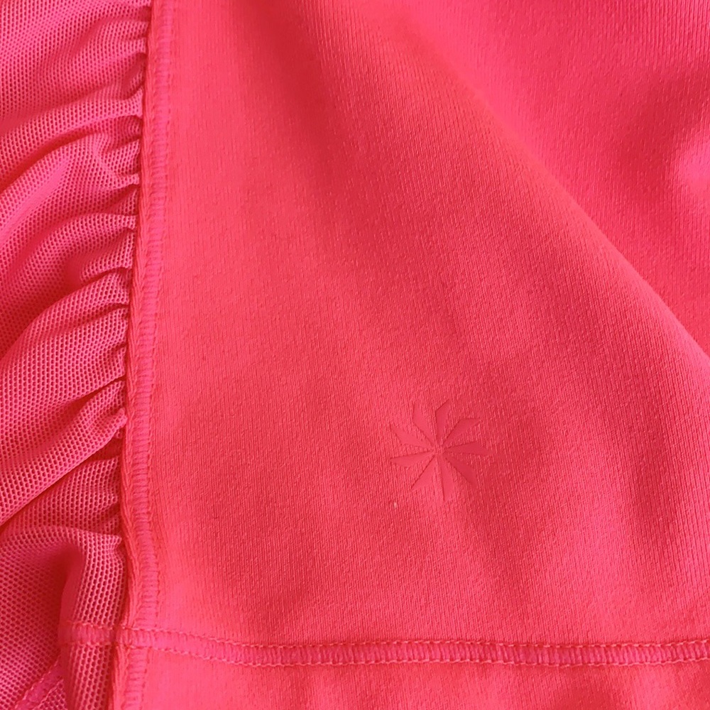Athleta Hot Pink Racerback Tank With Rouching - Picture 4 of 4